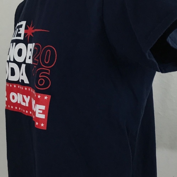 Star Wars Vote Kenobi Yoda Our Only Hope Black XL - Picture 4 of 6